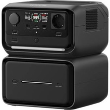 Die Grup Ecoflow - Rıver 3 Max Plus Taşınabilir Güç Kaynağı - 858WH Kapasite, 600W (X-Boost 1200W)