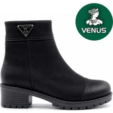 Venüs Lepito Hakiki Deri Kaymaz Taban Ortopedik Kadın Bot