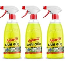 Asperox Ultra Sarı Güç Yağ Sökücü 1 Lt X3 Adet