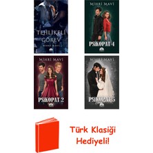 Martı Yayınları Mihri Mavi 4 Kitap Seti + Türk Klasiği Hediye