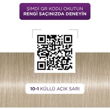 Die Grup Palette Göz Alıcı Renkler Renk Açıcı 10-1 Küllü Açık Sarı Pantenol & Besleyici Yağ Içeren Saç