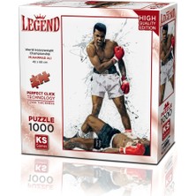 Die Grup 1000 Parça Muhammad Ali Temalı Eğlenceli Bulmaca