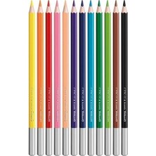 Die Grup 12'li Kuru Boya Seti, Aquarell Kalem ile Yüksek Kalite