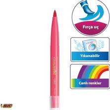 Die Grup Fırça Uçlu Keçeli Boya Kalemi 18 Renkli Set, Çocuklar Için Eğlenceli