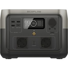 Die Grup Ecoflow - Rıver 2 Max Taşınabilir Güç Kaynağı - 512WH Kapasite, 2X500W (X-Boost 1000W)