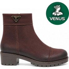 Venüs Lepito Hakiki Deri Kaymaz Taban Ortopedik Kadın Bot