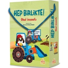 Die Grup Bi Kutu Oyun Hep Birlikte! - Okul Inşaatı (Kitap ve Oyun