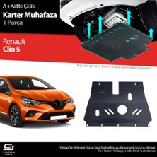 Drs Tuning S-Dizayn Renault Clio 5 Çelik Karter Muhafaza Koruma 2019-2023 A+ Kalite