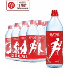 Die Grup Sporcu Kapaklı Su 12X750 ml Pratik ve Kullanışlı Ambalaj