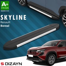 Drs Tuning S-Dizayn Renault Boreal Skyline Aluminyum Yan Basamak 183 cm 2025 Üzeri A+ Kalite
