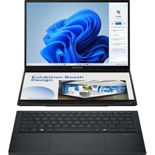 Die Grup Asus Zenbook Duo UX8406CA-PZ101W Intel Core Ultra 7 255H 32GB 1tb SSD Windows 11 14.0" Taşınabilir