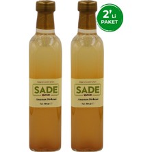 Sade Organik Sade Ananas Sirkesi 500 ml 2 Li