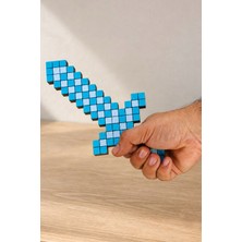 Hunga Minecraft Elmas Kılıç Figür | Koleksiyon Ürünü | 22 cm