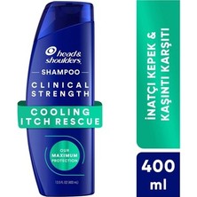 Die Grup Head&shoulders Head & Shoulders Clinical Strength Cooling Itch Rescue Kaşıntı Karşıtı Şampuan 400