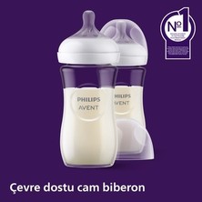 Die Grup 120ML Kapasiteli Cam Biberon, 0-3 Ay Arası Bebekler Için Doğal Emziği