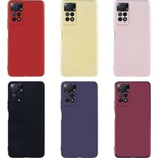 Die Grup Yumuşak Silikon Kılıf, Xiaomi Redmi Note 11 Pro 5g Uyumlu, Klasik Mat Renk