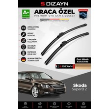 Drs Tuning Skoda Superb Ön Cam Silecek Seti 2008-2015 Premium Araca Özel 60-45 cm A+ Kalite
