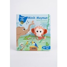 Die Grup Kuklalı Minik Maymun ile Sesli Eğitim Kitabı