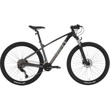 Bisan Bold 10.2 Erkek Dağ Bisikleti 48CM Hd 29 Jant 20 Vites Siyah Gri Gri