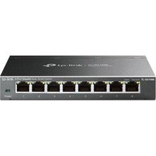 Die Grup 8 Portlu 10/100/1000 Mbps Easy Smart Switch