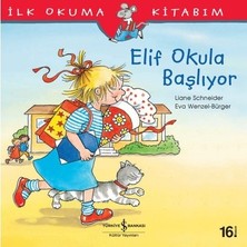 Die Grup Okula Başlayan Elif ile Ilk Okuma Heyecanı