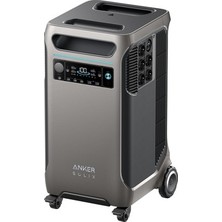 Die Grup Anker Solıx F3800 Taşınabilir Güç Istasyonu - 3840 Wh - 6000 W - A1790 Uzun Ömürlü Infinipower™