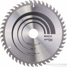 Die Grup Ahşap Kesimi Için Daire Testere Bıçağı, 210 x 30 x 2.8 mm Boyutlarıyla Keskin