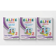 Güray Yayıncılık Elite English 2 Ingilizce 3 Kitap Seti – Test Book + Practice Book + Smart Guidance Vocabulary Reference Book – M. Volkan Gamsız