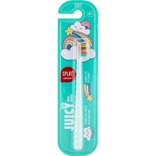 Splat Juicy Lab Gümüş Çocuk Diş Fırçası 1 Adet (Asortili)