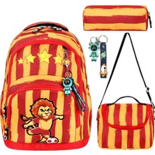 Ayancık Kids Ilkokul Okul Çantası Galatasaray 1.2.3.4. Sınıf 3'lü Set Kaliteli Ürün