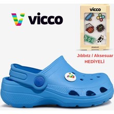 Vicco Didim Jıbbıtz Aksesuar Hediyeli Ortopedik Unisex Çocuk Terlik