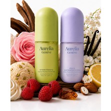 Aurelia Genève Everyday Signature Duo - Kremsi Fıstık ve Sütlü Vanilya & Beyaz Çiçekler ve Taze Sandal Ağacı Kokulu Saç & Vücut Misti