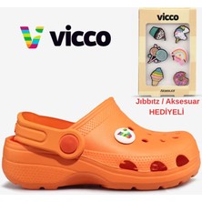 Vicco Didim Jıbbıtz Aksesuar Hediyeli Ortopedik Unisex Çocuk Terlik