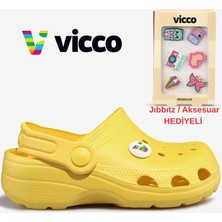 Vicco Didim Jıbbıtz Aksesuar Hediyeli Ortopedik Unisex Çocuk Terlik