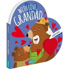 Sassı With Love Grandad - Shaped Board Book