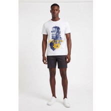 Usa Future Gen Durant Beyaz Dar Kalıp Erkek T-Shirt 141739