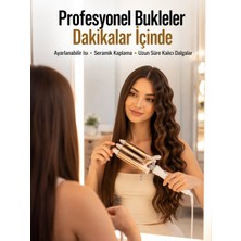 sbodurhome  Ayarlanabilir Isı Ayarıyla Profesyonel Bukle Maşası – Hızlı ve Nazik Şekillendirme