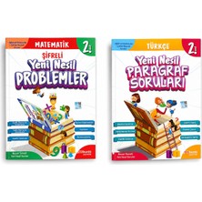 Onburda Yayıncılık 2. Sınıf Yeni Nesil Problemler + Yeni Nesil Paragraf Soruları Seti | Matematik ve Türkçe Beceri Geliştirme Kitapları