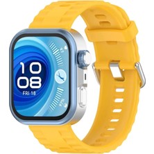 sbodurhome Huawei Watch Fit 3 Klasik Kordon - Sarı
