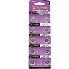 sbodurhome Tıanqıu Ag6 LR920/371 Alkalin 10'lu Düğme Pil