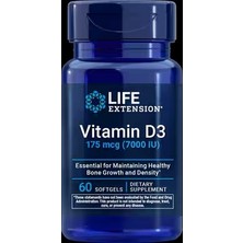 Life Extension Vitamin D3 - 175 Mcg ( 7000 Iu ) 60 Softgels