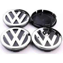 Gardenauto Volskwagen Passat Golf Jant Göbek Armas 1. Kalite Jant Göbeği Takım 56/66 Uyumlu