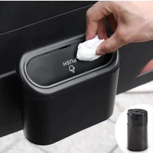 Gardenauto Araç Içi Taşınabilir Kapaklı Çöp Kovası