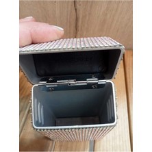 Gardenauto Janjanlı (Neon) Taşlı Touch Metal Sigara Kutusu