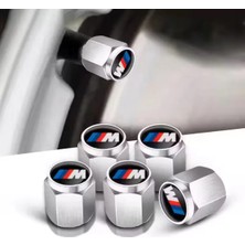 Gardenauto Mmm/// Logo Bmw Metal Kaplama 4 Adet Logolu Sibop Kapak