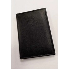 Gardenauto 12,5x8,5 cm Siyah Suni Deri Ruhsat Kabı