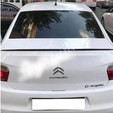 Gardenauto Citroen Elysee 13- Parlak Bagaj Üstü Spoyler