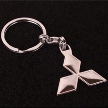 Gardenauto Mitsubishi Metal 3D Anahtarlık