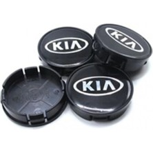 Gardenauto Kia Siyah Jant Göbeği (58MM-55MM)