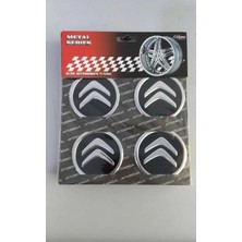 Gardenauto Citroen Alüminyum Yapıştırma Jant Göbeği 4'lü 60MM